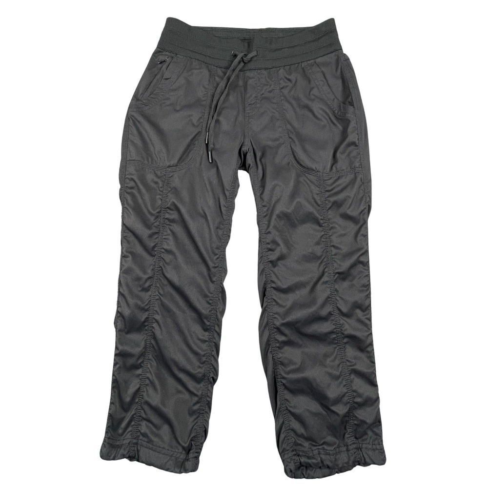 The North Face Womens Small Aphrodite 2.0 Capri Pants FlashDry UPF 40 Black